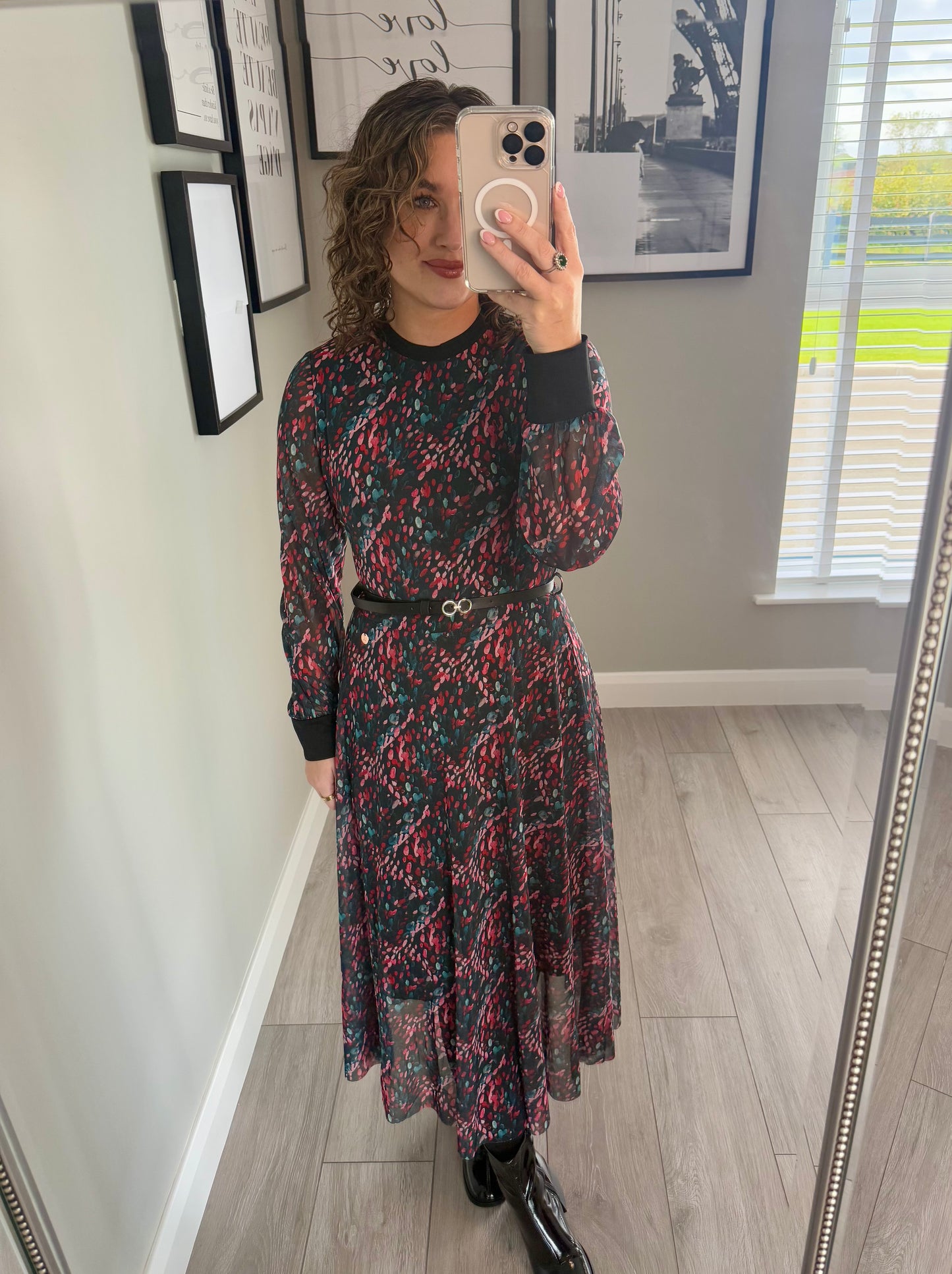 Rant & Rave Gwyneth Teal Dress