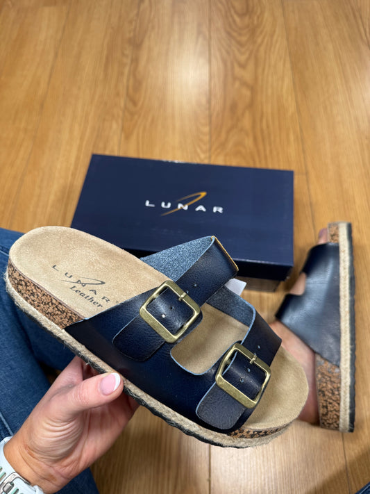 Lunar Belinda Navy Slider