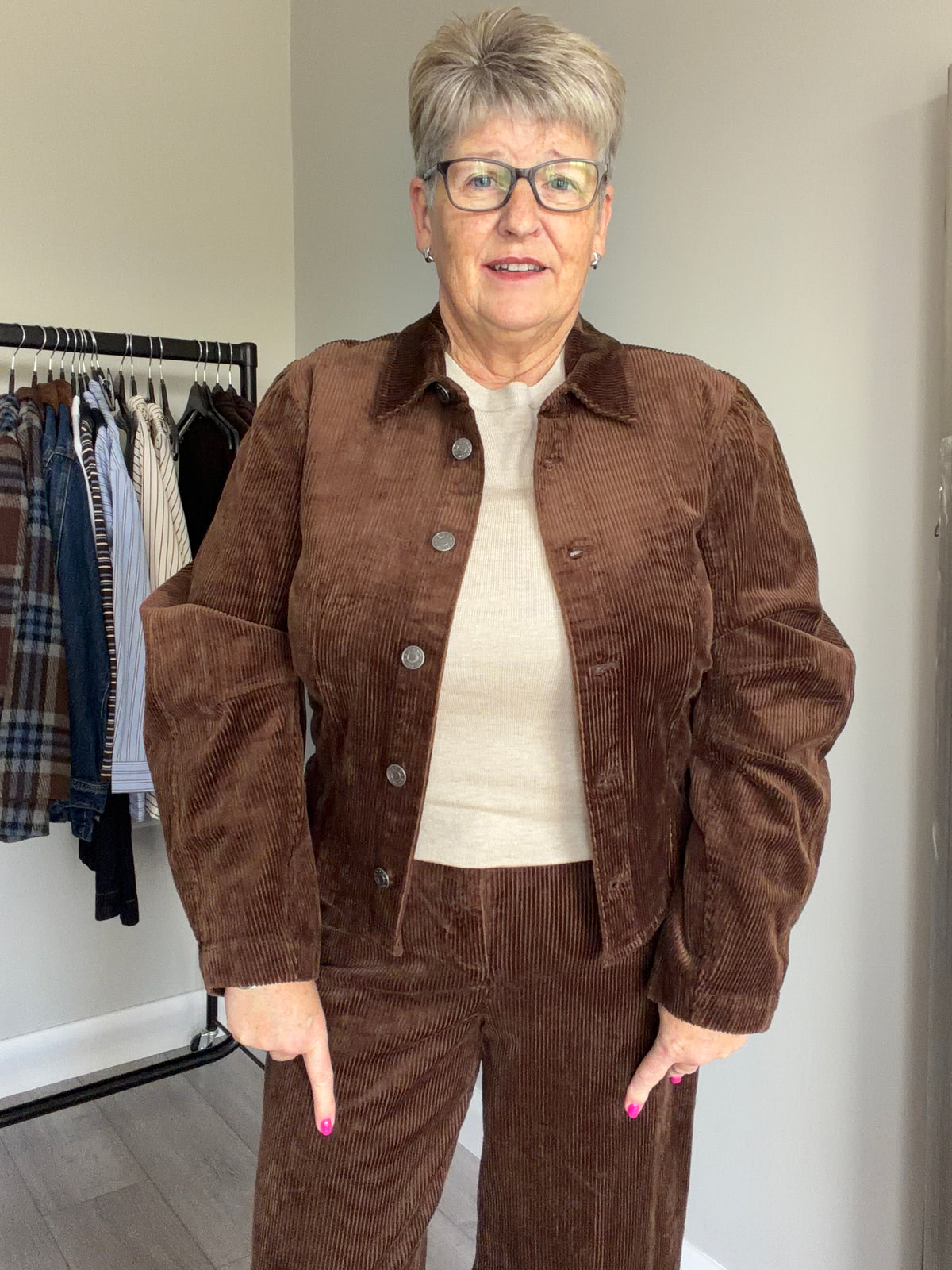 Kaffe KAsella Carafe Corduroy Shirt