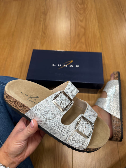 Lunar Mykonos Silver Slider