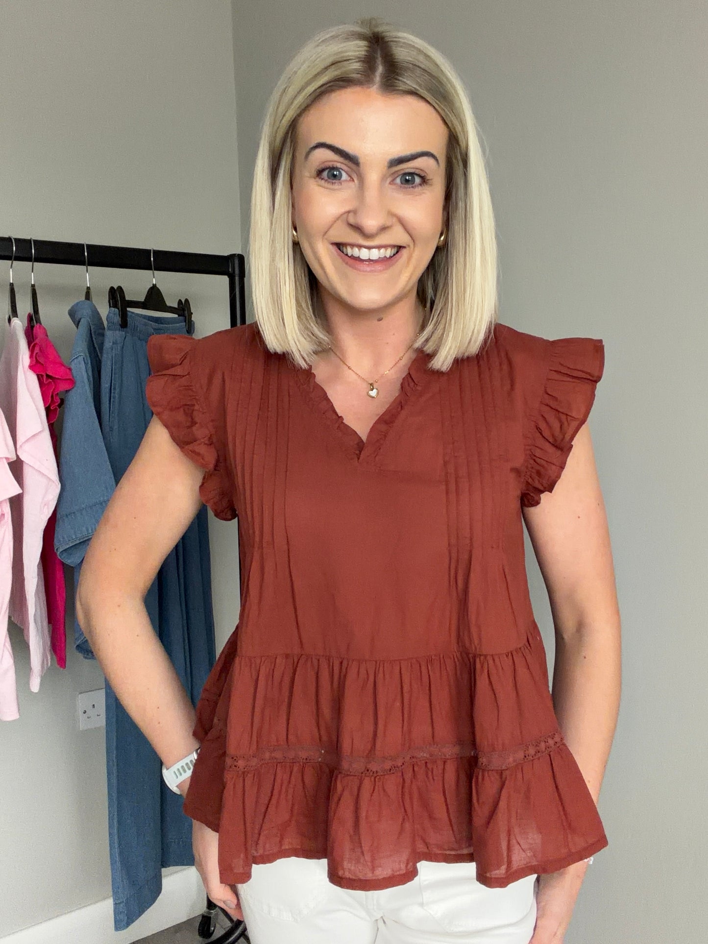 Kaffe Kavalerie Henna Top