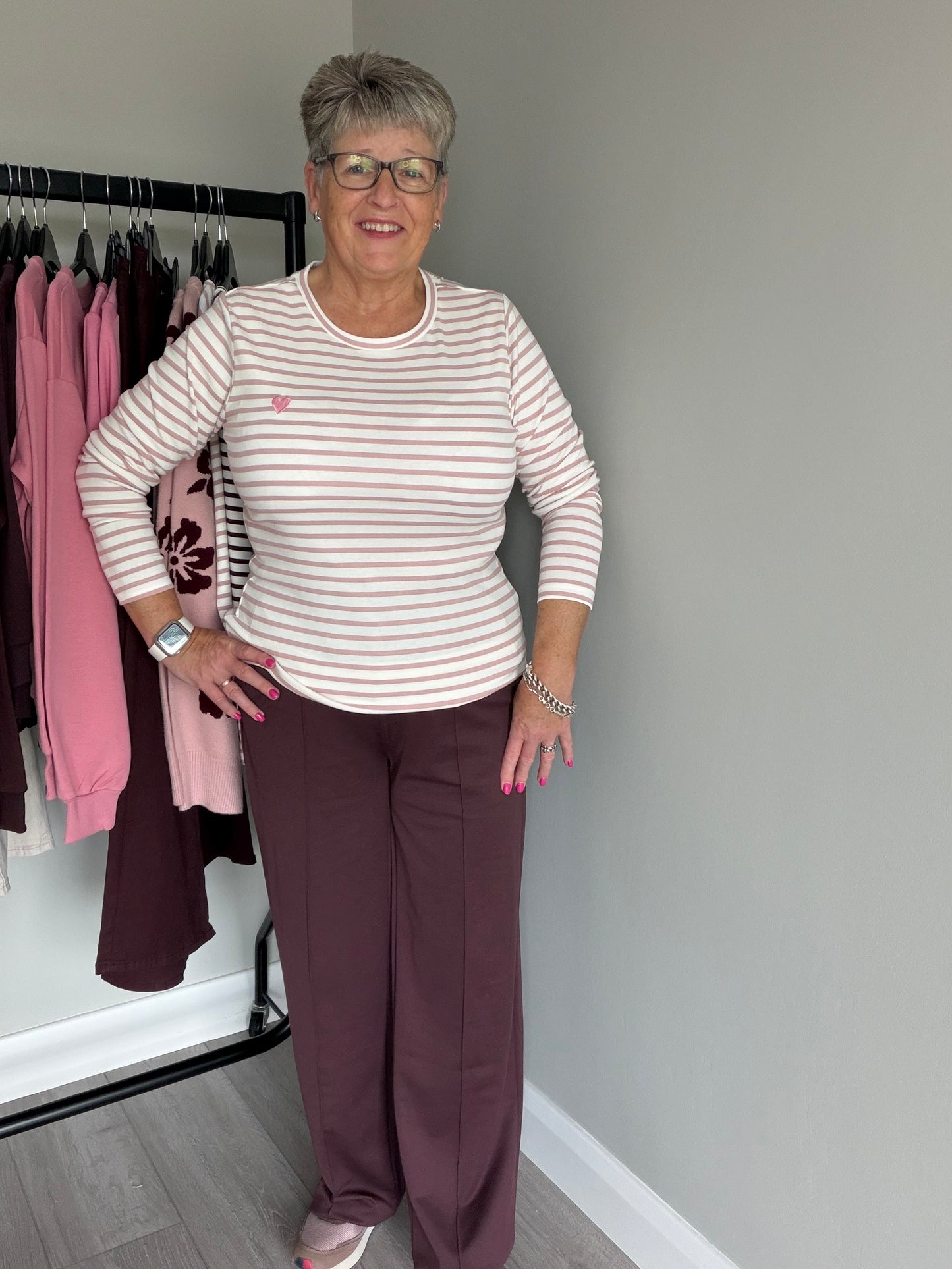 Kaffe KAjenny Fudge Straight Leg Pants