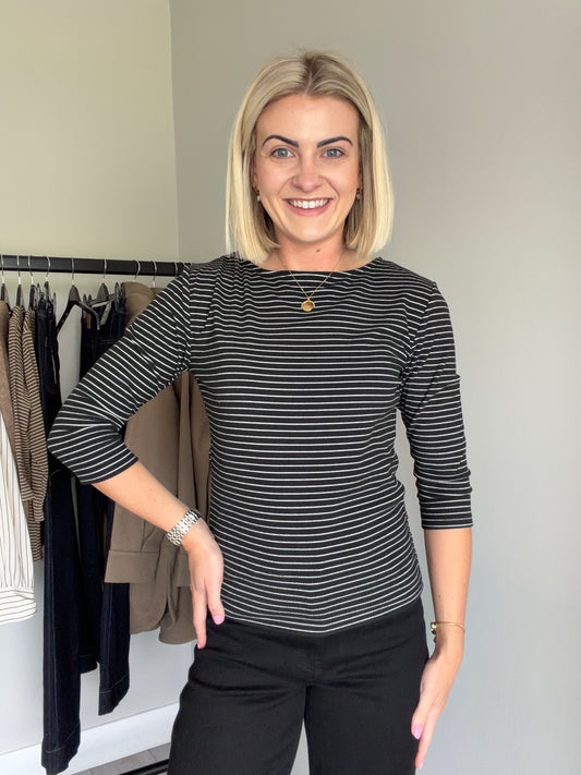 Rant & Rave Molly Black Top