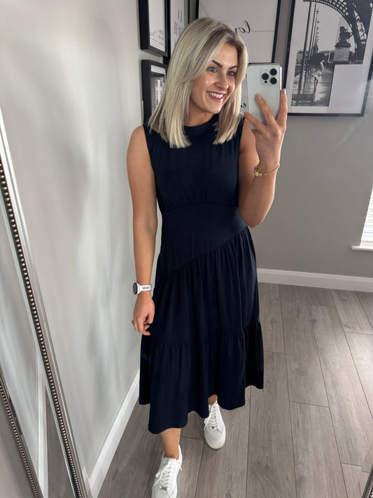 Relax & Renew Sarah Navy Dress