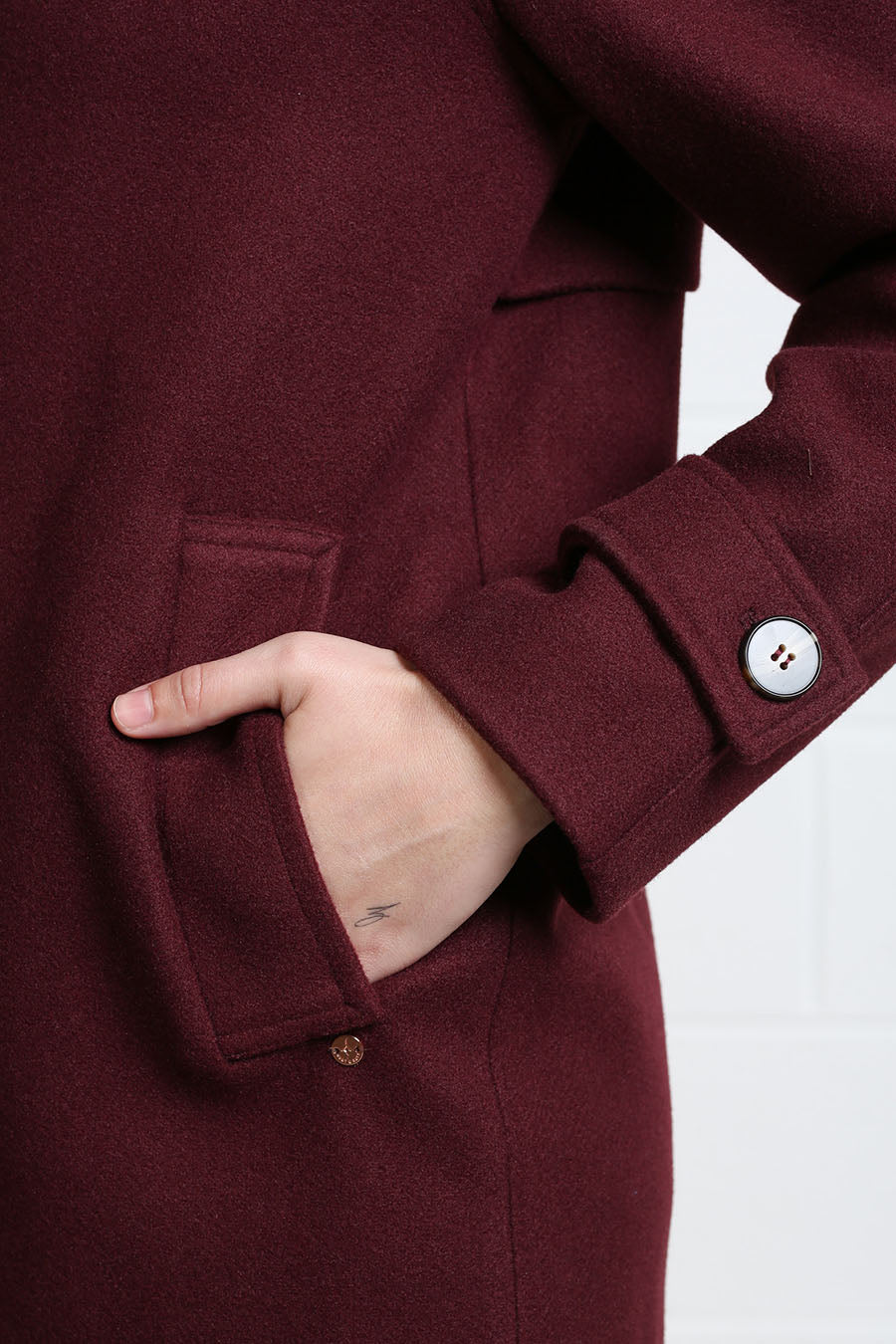 Rant & Rave Georgia Deep Port Coat