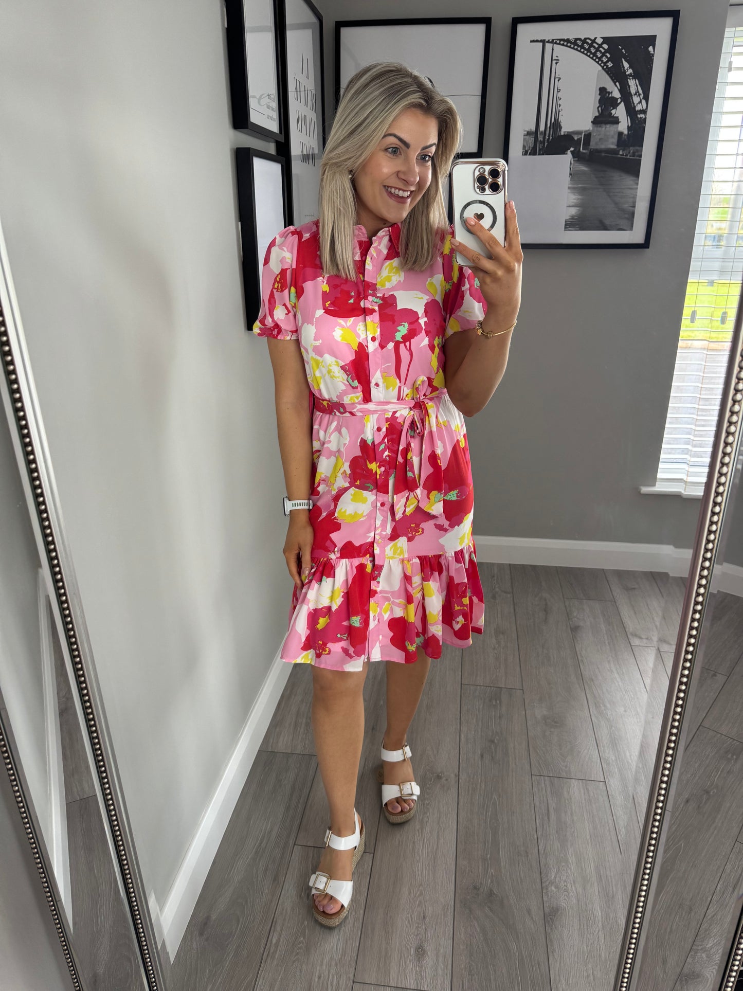 Rant & Rave Monica Pink Dress