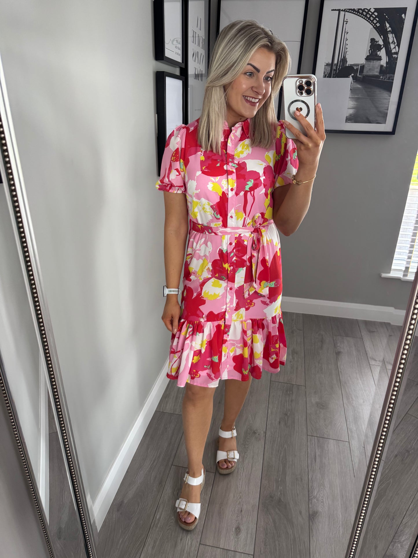 Rant & Rave Monica Pink Dress