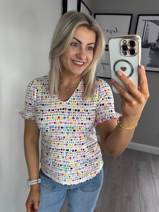 Rant & Rave Lilah White Top