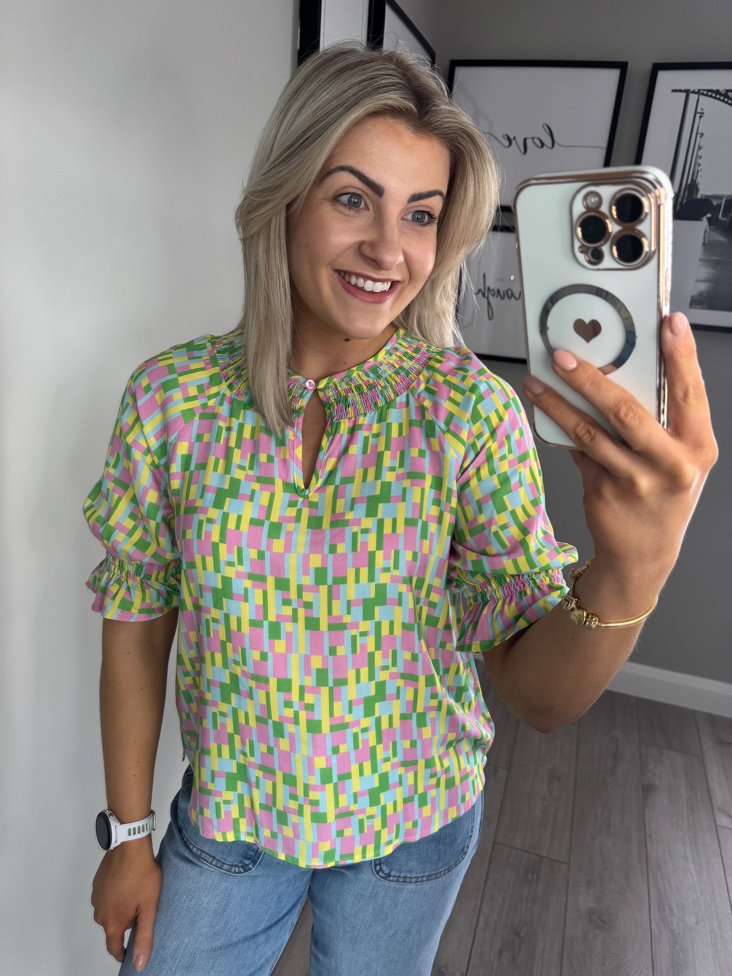 Rant & Rave Aylin Pink Top