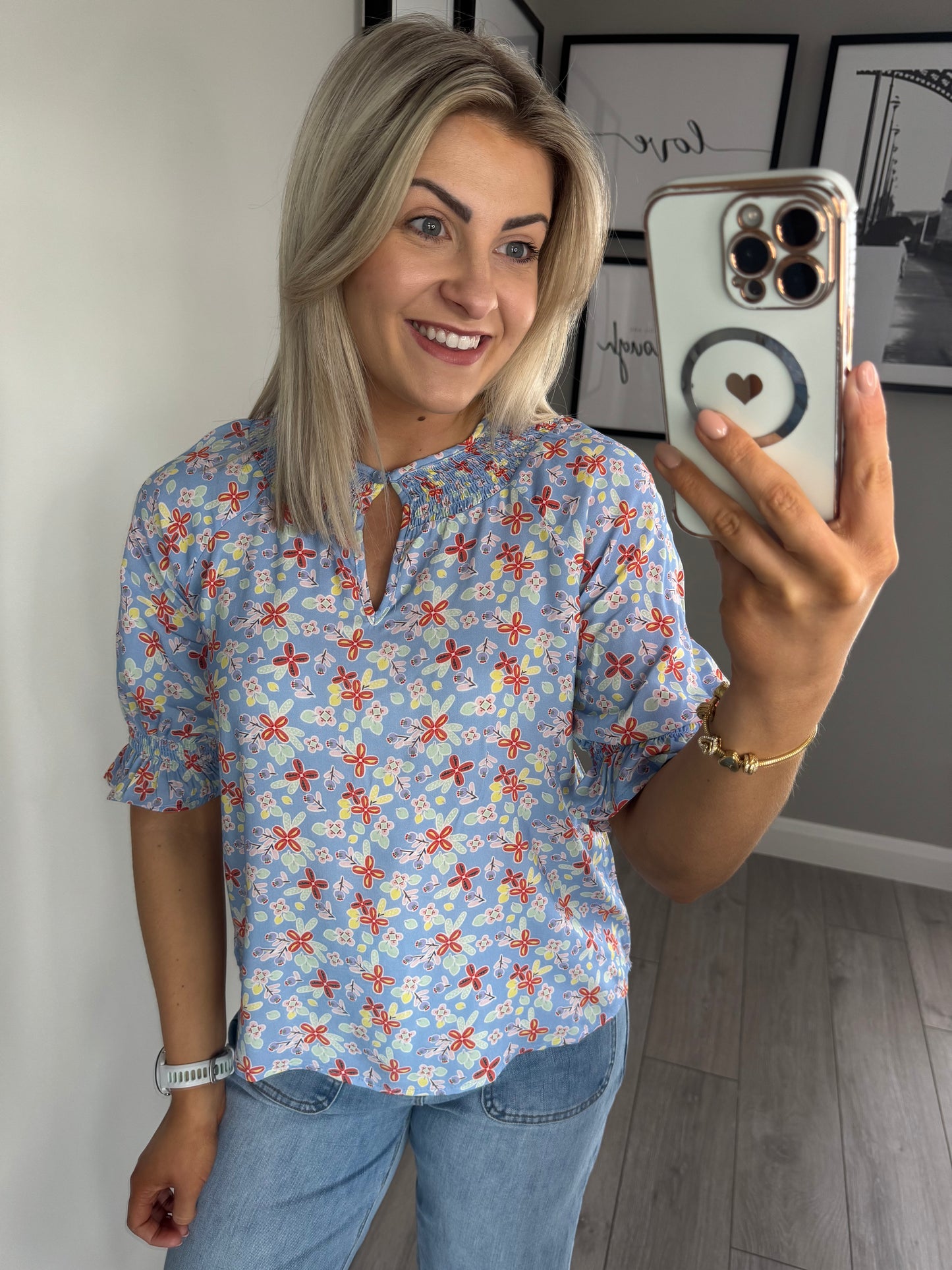 Rant & Rave Aylin Blue Top