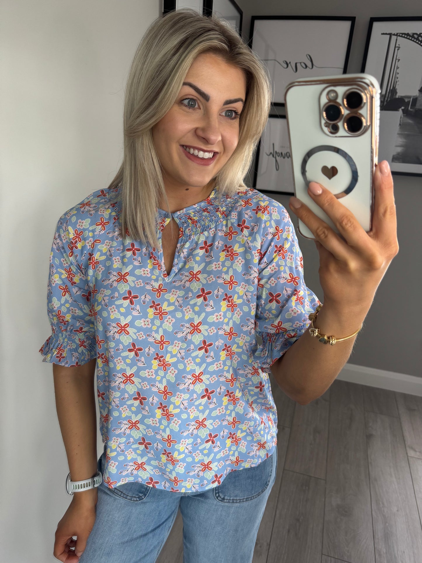 Rant & Rave Aylin Blue Top