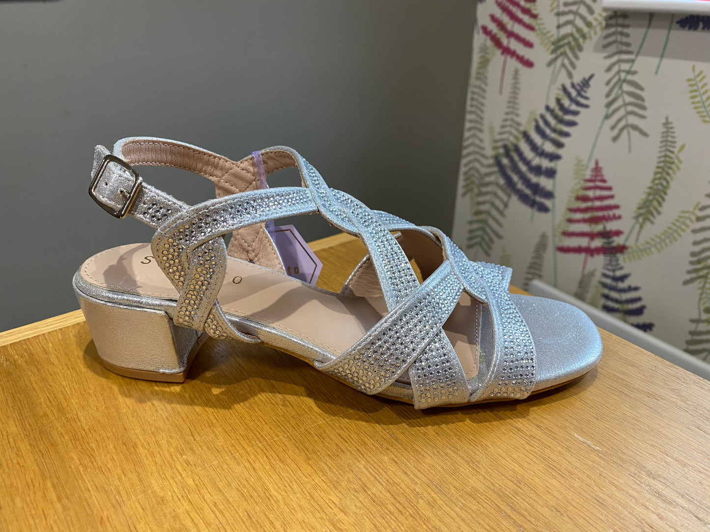 Sorento Wyatt Silver Sandal