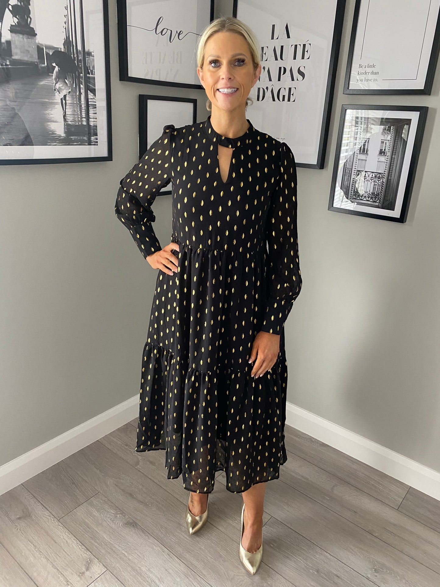 Rant & Rave Lia Black Dress
