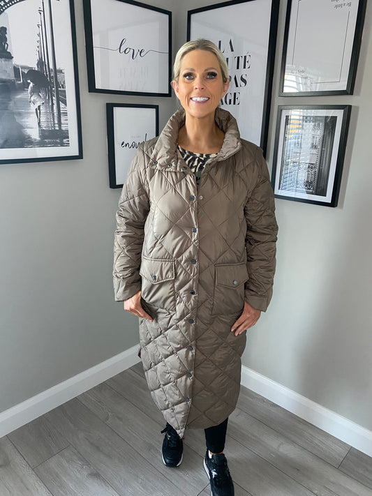 Freequent Taupe Gilet/Coat