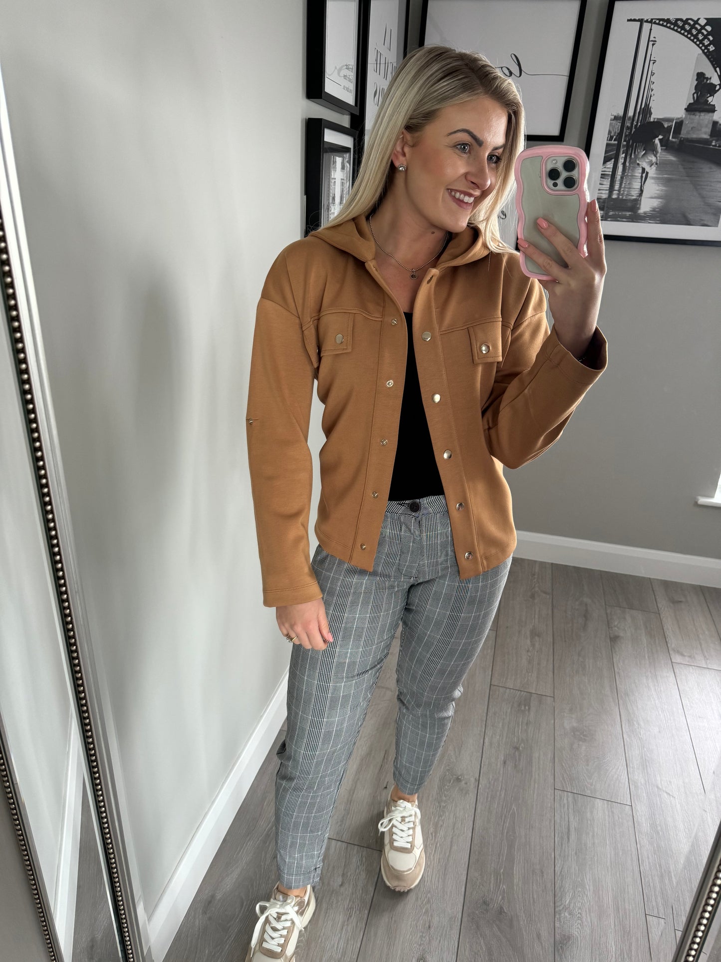 Yest Camel Hooded Jacket