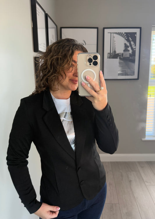 Freequent Black Blazer
