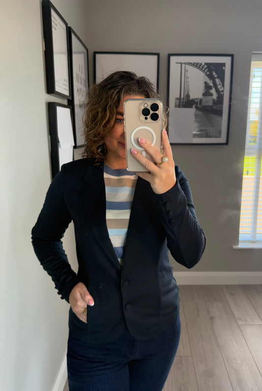 Freequent Navy Blazer