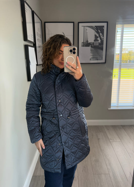 Petrol Blue Coat