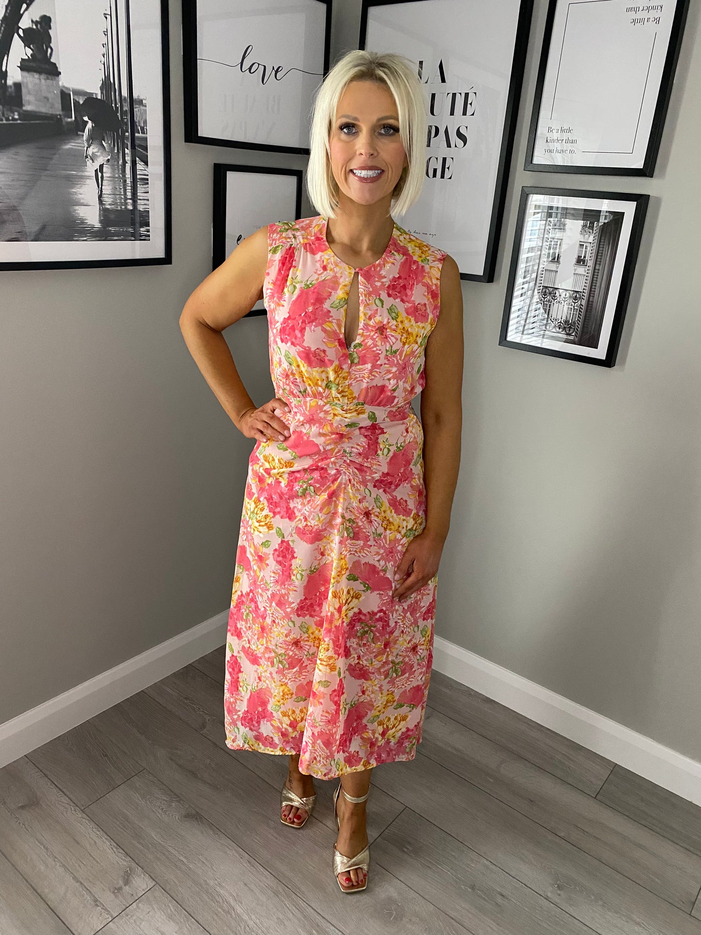 Rant & Rave Bena Pink Dress
