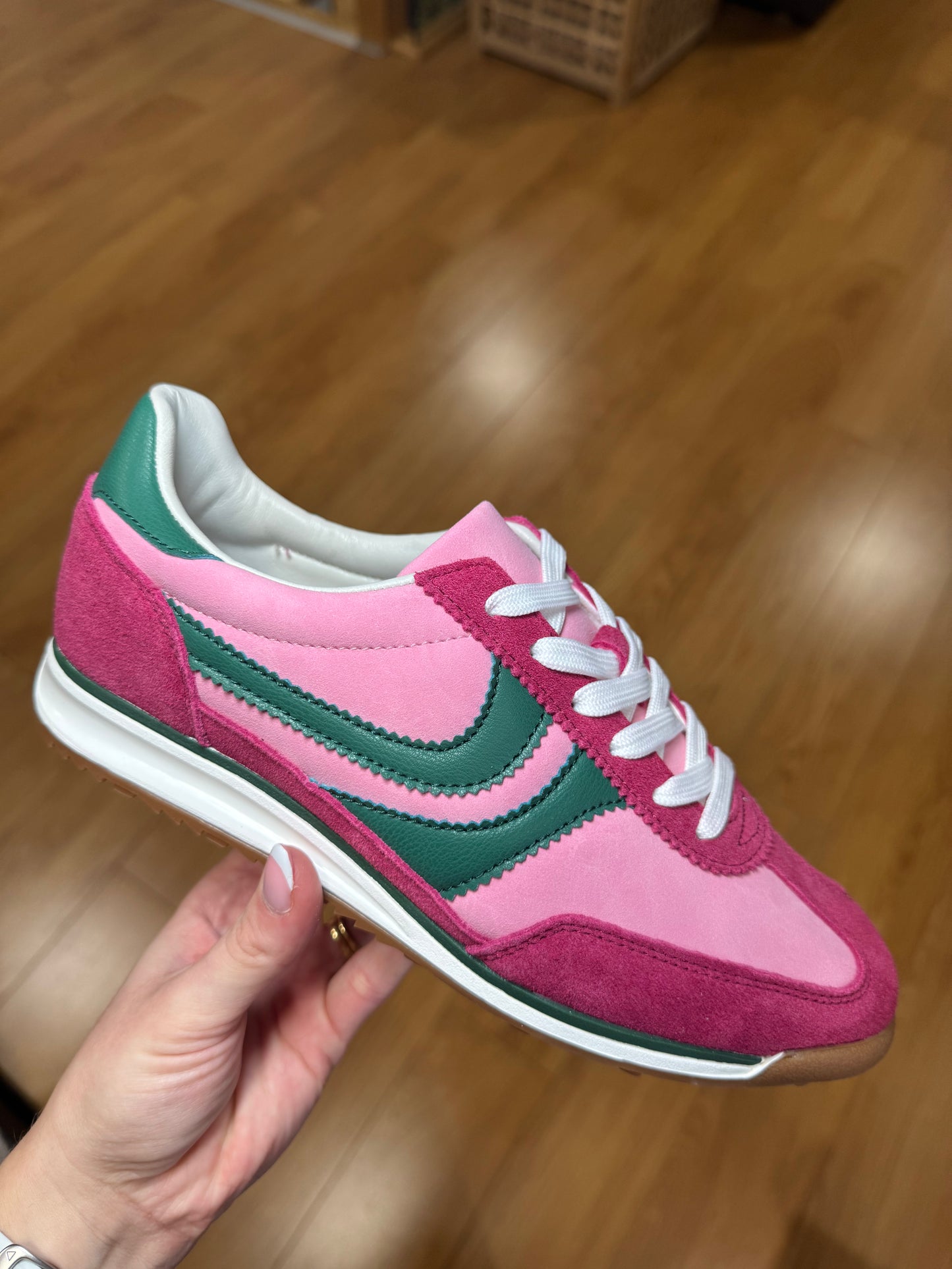 Redz Pink/Green Multi Trainer