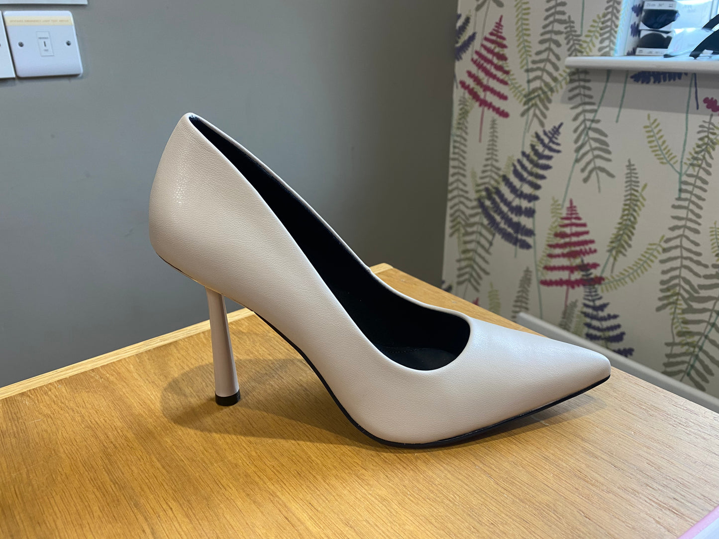 S. Oliver Light Taupe Court Shoe