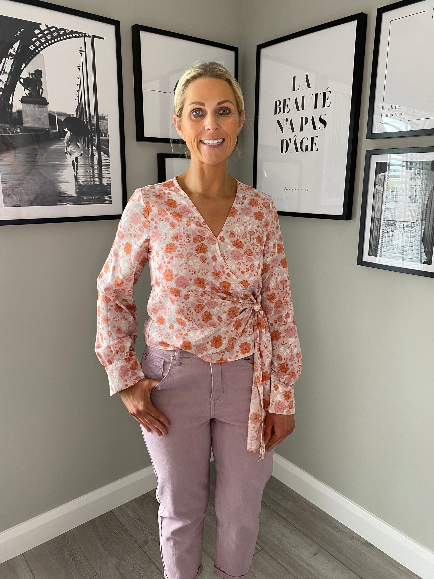 Rant & Rave Melinda Pink Blouse