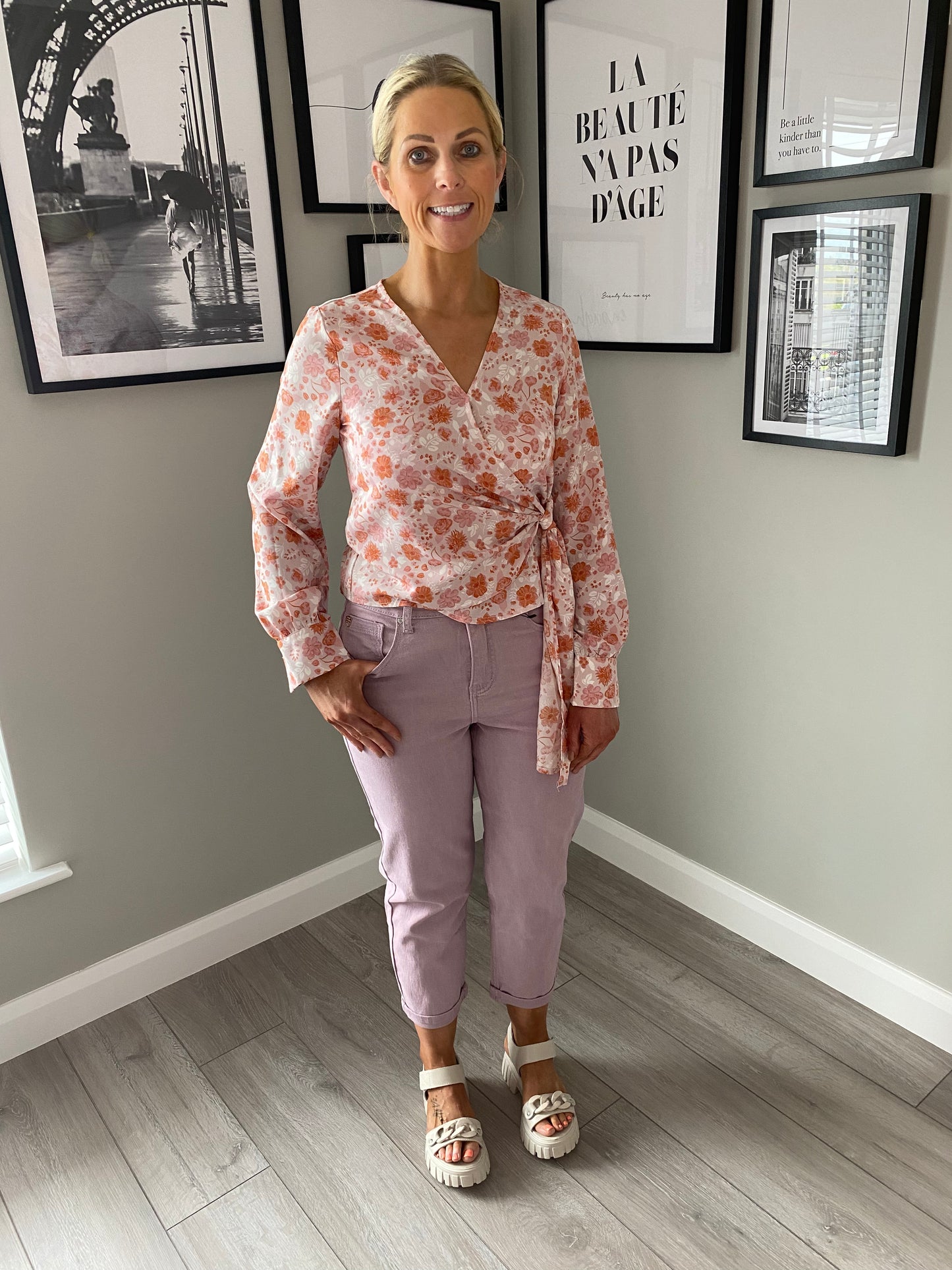 Rant & Rave Melinda Pink Blouse