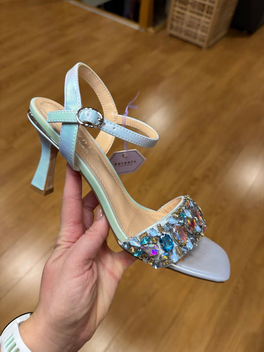 Sorento Glin Sky Blue Gem Sandal