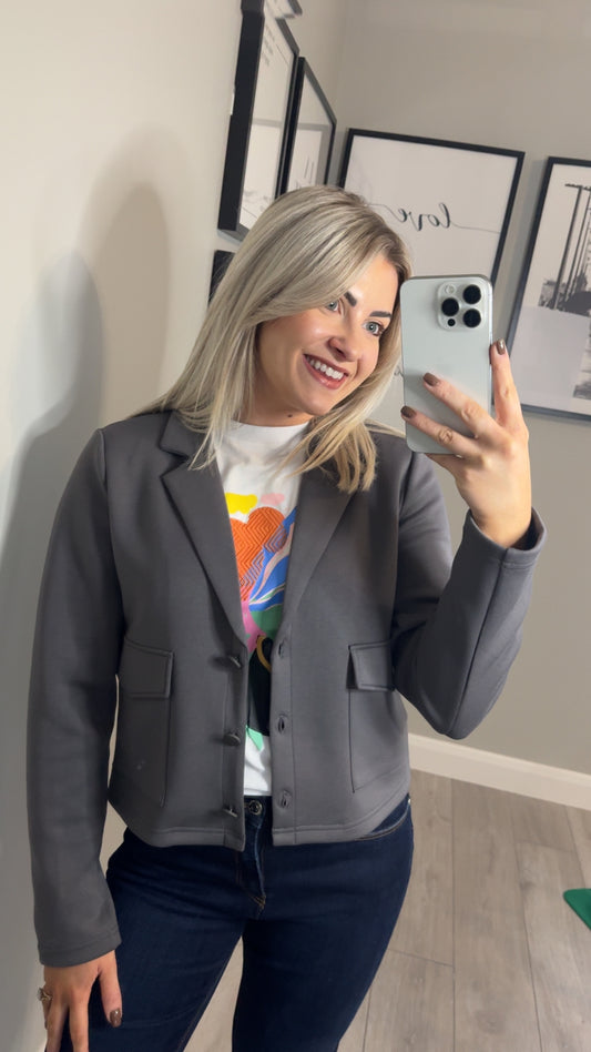 Freequent Grey Jacket