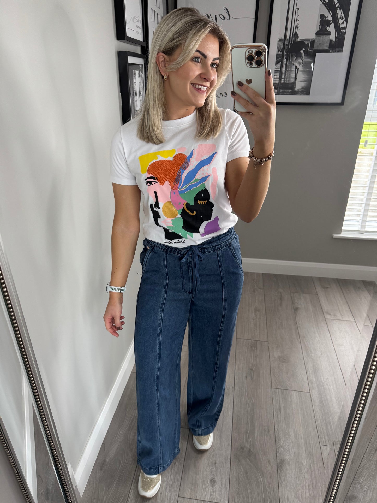Relax & Renew Kiera Denim Wide Leg Trouser