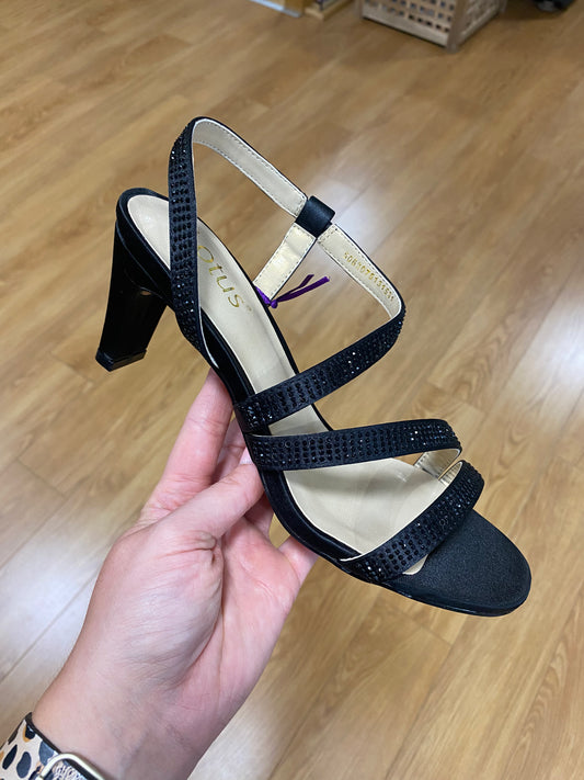 Lotus Bernadette Black Sandal