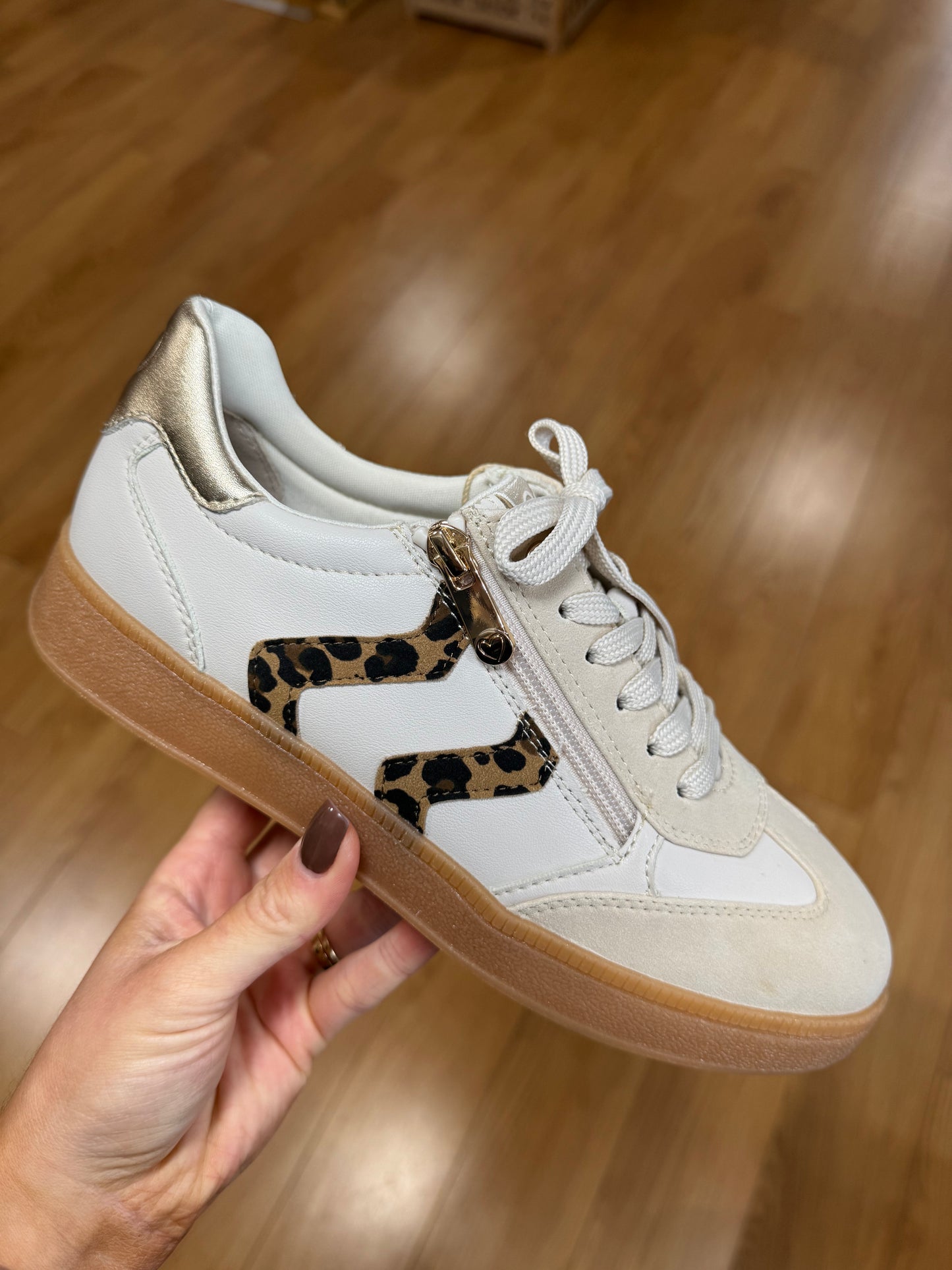 Marco Tozzi Beige/Leopard Trainer