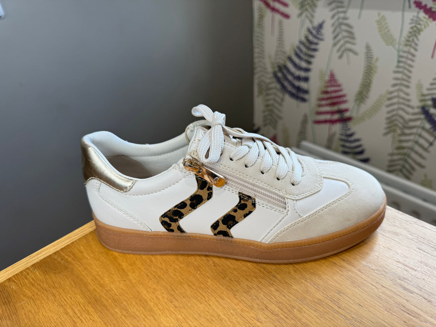 Marco Tozzi Beige/Leopard Trainer