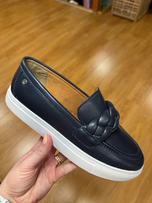 Lotus Bertie Navy Loafer