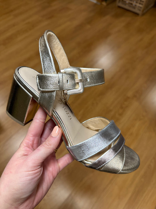 Marco Tozzi Gold Multi Heeled Sandal