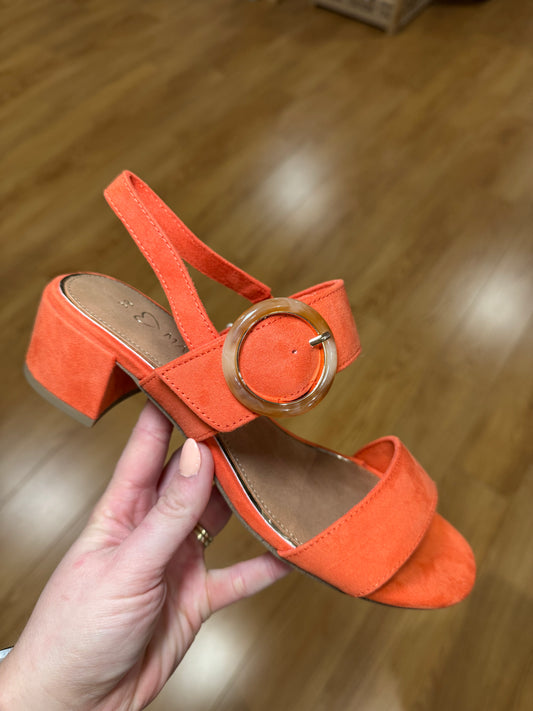 Marco Tozzi Carrot Block Sandal