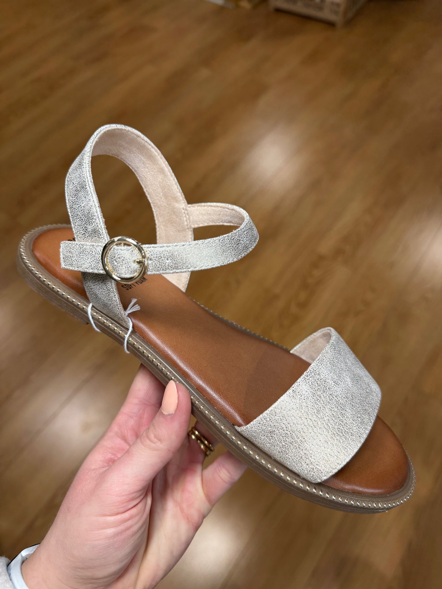 S. Oliver Champagne Sandal