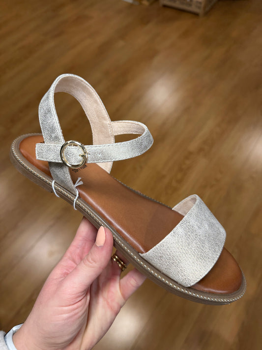 S. Oliver Champagne Sandal