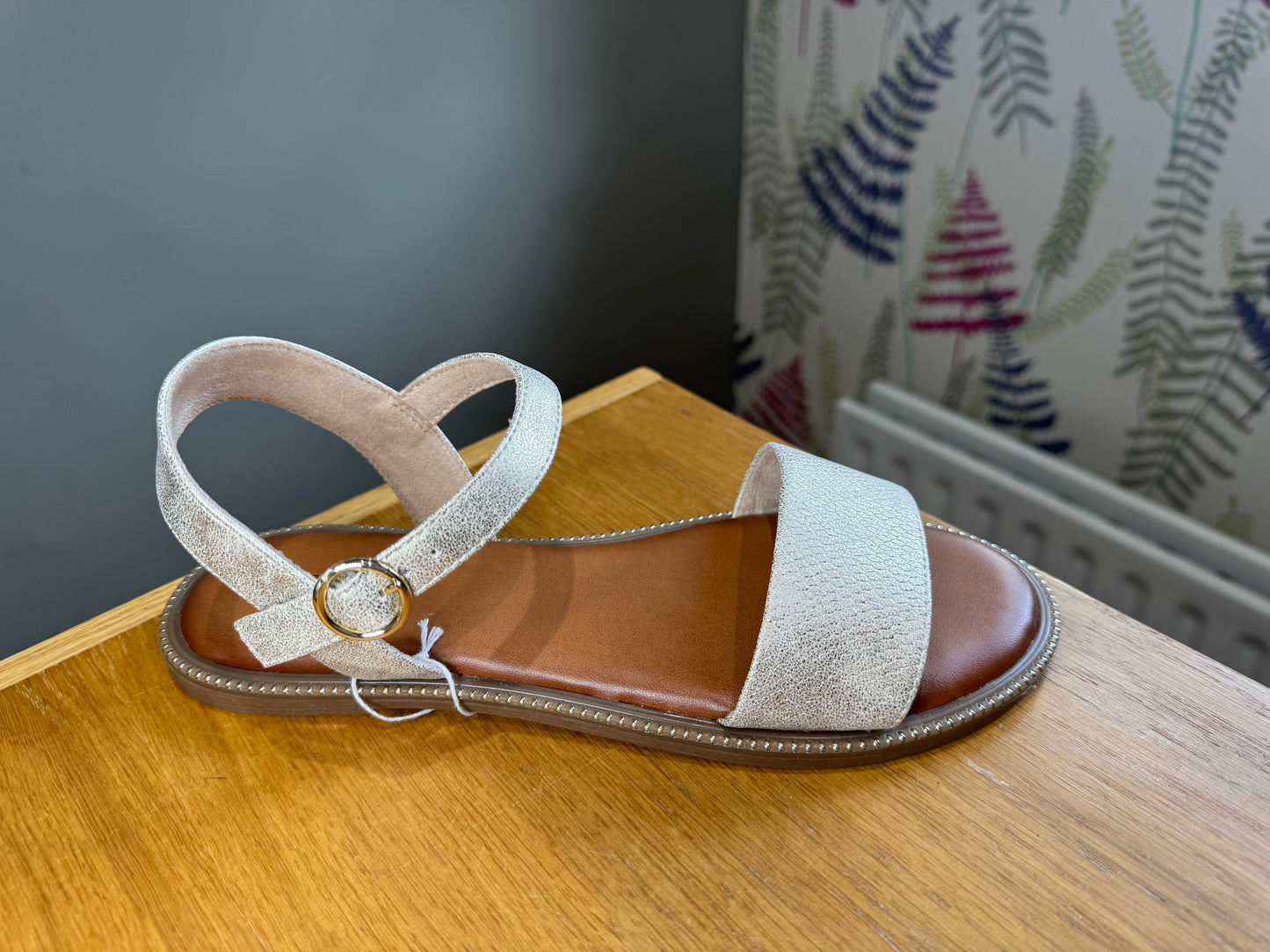 S. Oliver Champagne Sandal