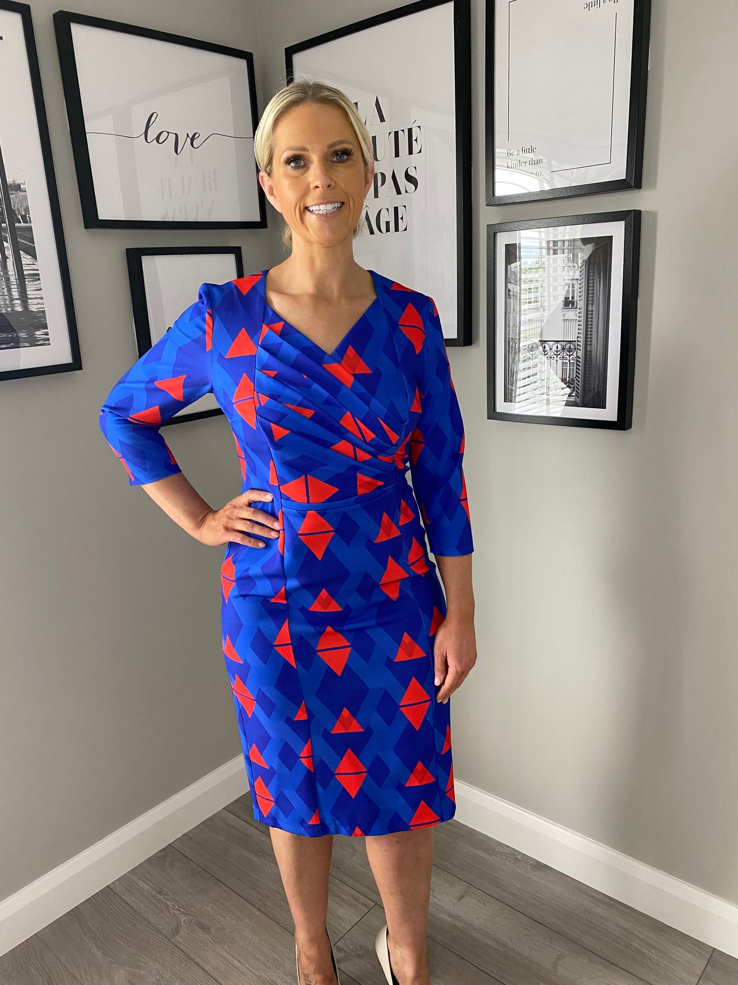 Coco Doll Blue/Red Dress