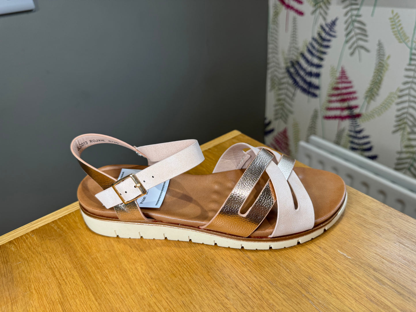 Lunar Jane Blush/Rose Gold Sandal