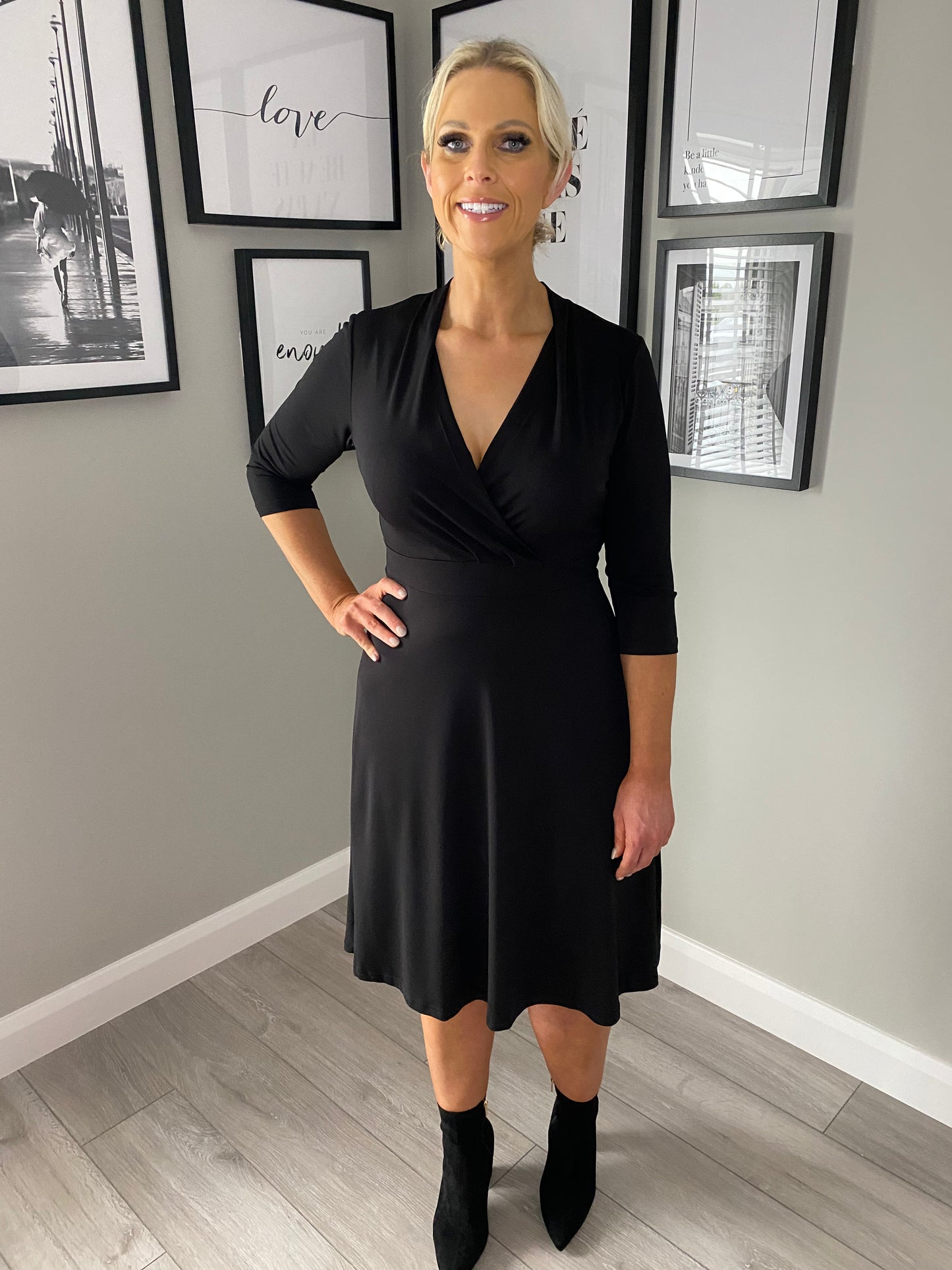 Freequent Black Dress