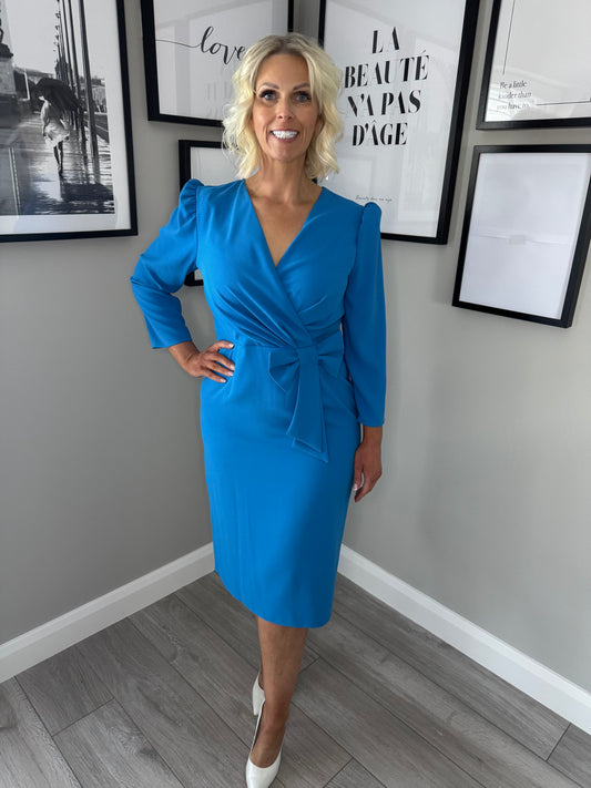 Coco Doll Blue Bow Dress