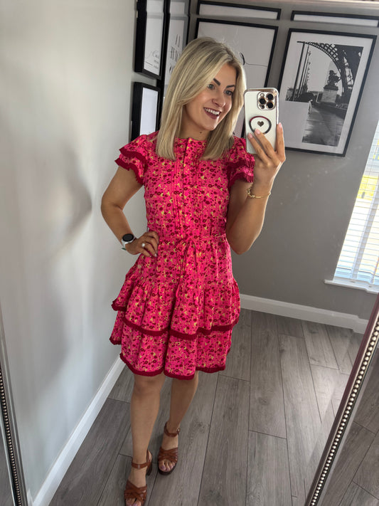 Rant & Rave Eliana Pink Dress