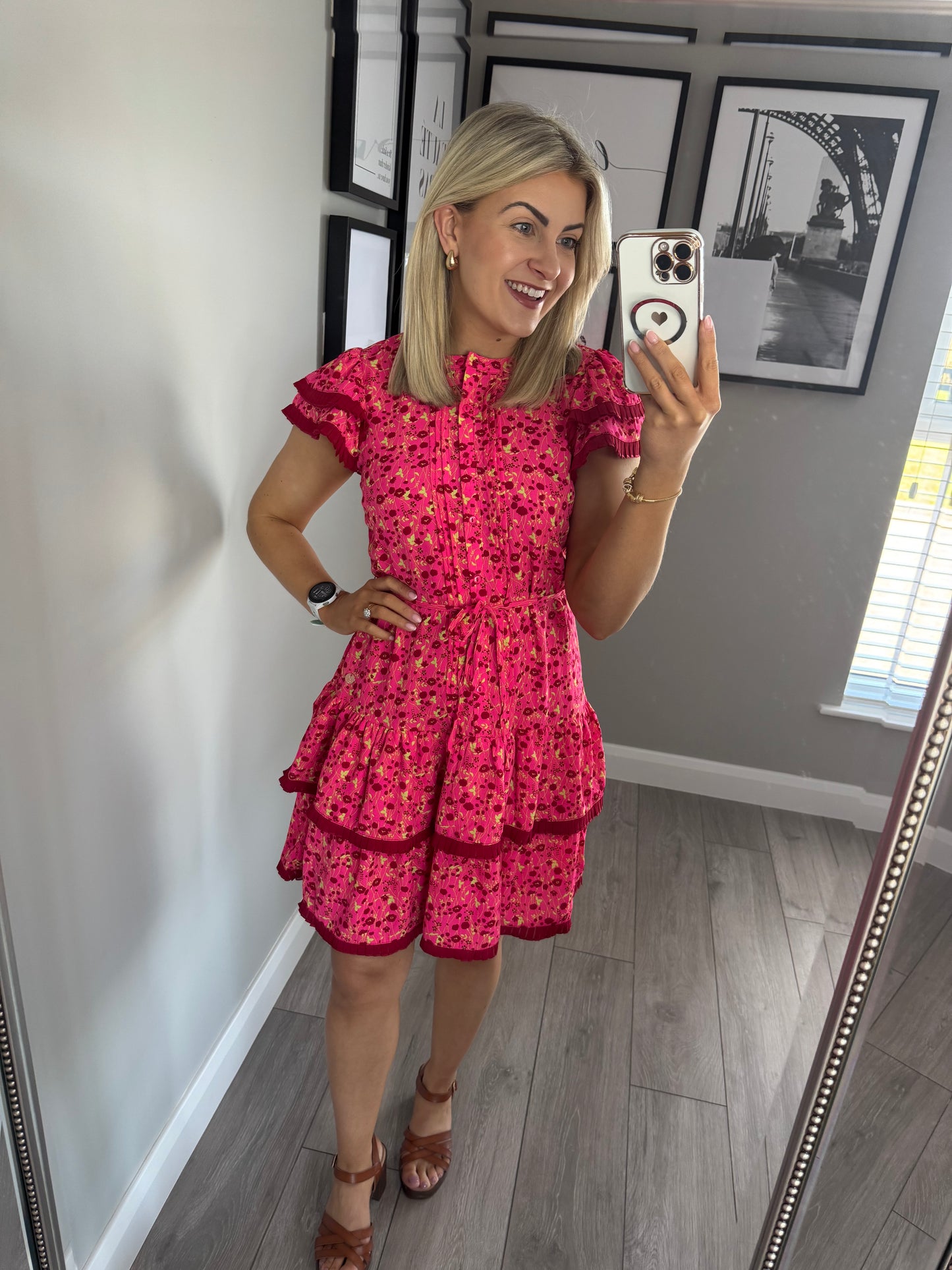 Rant & Rave Eliana Pink Dress