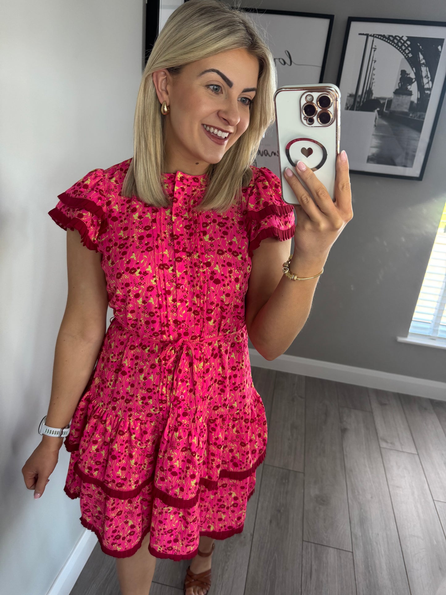 Rant & Rave Eliana Pink Dress