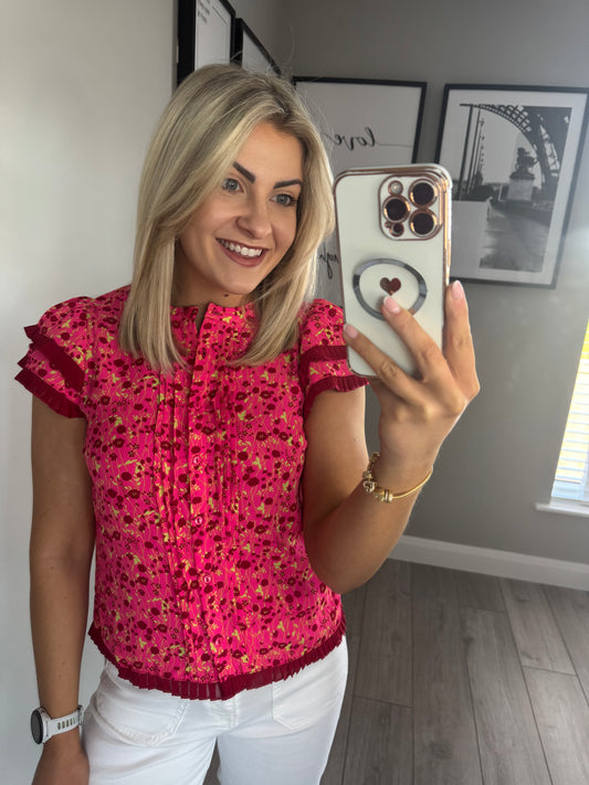 Rant & Rave Marisol Pink Top