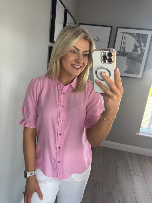 Rant & Rave Gabrielle Pink Shirt