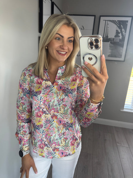 Rant & Rave Fendy Pink Top
