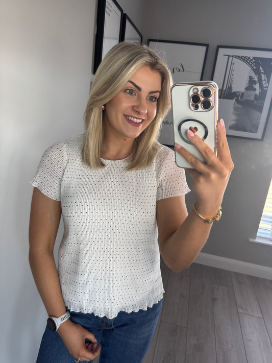 Rant & Rave Okina White Top